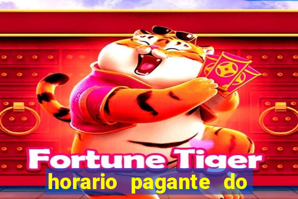 horario pagante do fortune tiger